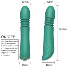 ARMONY - GREEN G-SPOT VIBRATOR THRUSTING