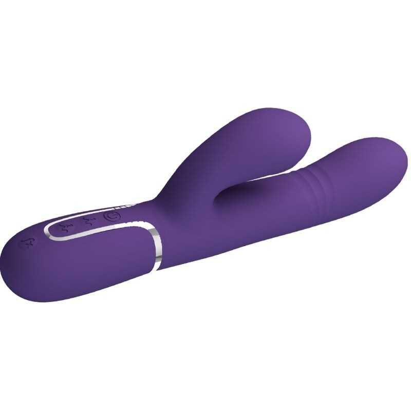 PRETTY LOVE - VIBRATEUR MULTIFONCTION G-SPOT VIOLET