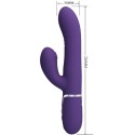 PRETTY LOVE - VIBRATORE MULTIFUNZIONE G-SPOT VIOLA