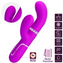 PRETTY LOVE - VIBRATORE MULTIFUNZIONE G-SPOT FUCSIA