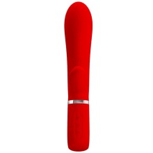 PRETTY LOVE - VIBRATEUR MULTIFONCTION G-SPOT THOMAS ROUGE