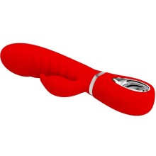 PRETTY LOVE - VIBRADOR PRESCOTT MULTIFUNO G-SPOT VERMELHO