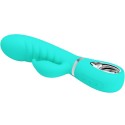 PRETTY LOVE - PRESCOTT MULTIFUNCTION G-SPOT VIBRATOR AQUA GREEN