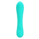 PRETTY LOVE - PRESCOTT WIEDERAUFLADBARER VIBRATOR AQUA GREEN