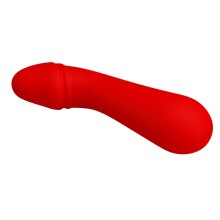 PRETTY LOVE - VIBRADOR RECARREGVEL CETUS VERMELHO