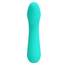 PRETTY LOVE - CETUS RECHARGEABLE VIBRATOR AQUA GREEN