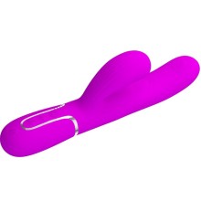 PRETTY LOVE - VIBRATEUR POINT G MULTIFONCTION 3 EN 1 PERLITA VIOLET