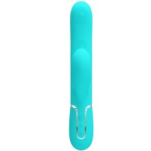 PRETTY LOVE - PERLITA MULTIFUNKTIONS-3-IN-1-G-PUNKT-VIBRATOR AQUA GRÜN