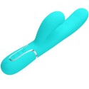 PRETTY LOVE - PERLITA MULTIFUNCTION 3 IN 1 G-SPOT VIBRATOR AQUA