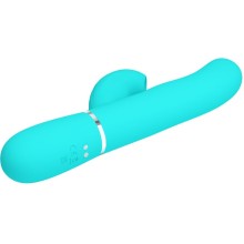 PRETTY LOVE - PERLITA MULTIFUNCTION 3 IN 1 G-SPOT VIBRATOR AQUA