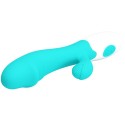 PRETTY LOVE - SNAPPY G-SPOT VIBRATOR AQUA GREEN