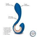 G-VIBE - GPOP 2 G- UND P-PUNKT-VIBRATOR INDIGOBLAU