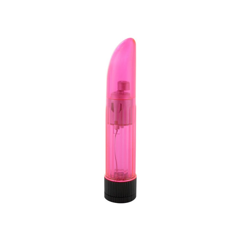 SEVEN CREATIONS - CRYSTAL CLEAR VIBRATOR LADY PINK