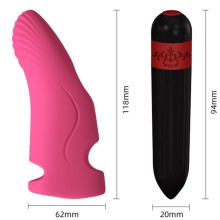 ARMONY - AURORA VIBRADOR DEDO FÚCSIA