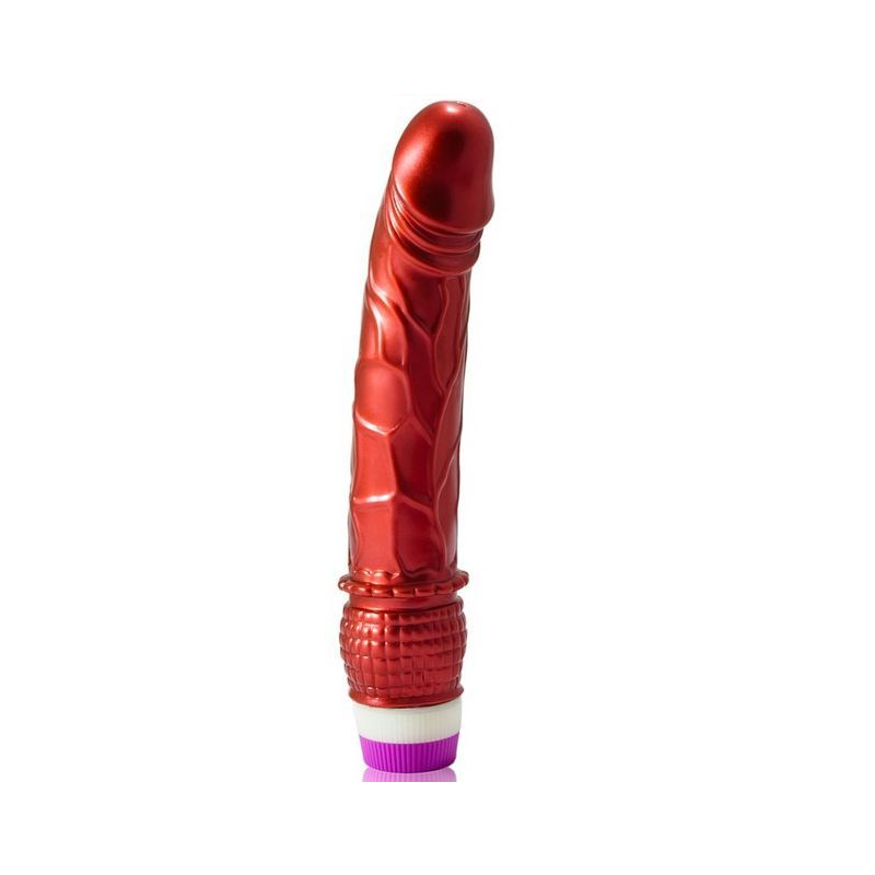 BAILE - VIBRADOR VERMELHO REALISTA 23 CM