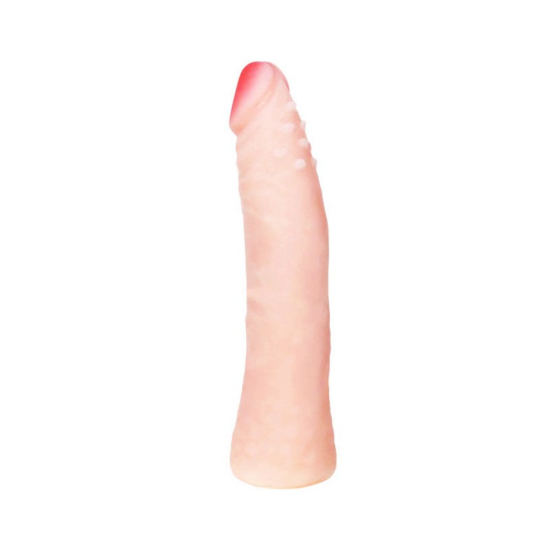 BAILE - DILDO DE SILICONE REALISTIC SKIN TOUCH 19 CM COR DA