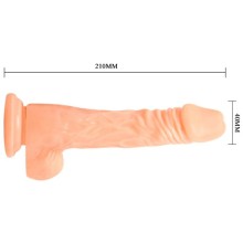 BAILE - REALISTIC COCK DILDO WITH VIBRATION