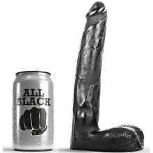 ALL BLACK - DILDO REALÍSTICO 21 CM