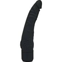 GET REAL - KLASSISCHER SCHLANKER VIBRATOR SCHWARZ