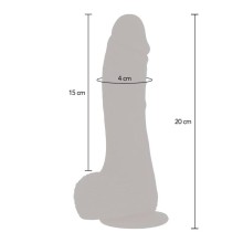 GET REAL - UPDOWN ROTATING VIBR DILDO SKIN