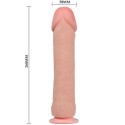 BAILE - DILDO REALÍSTICO NATURAL DO PÊNIS GRANDE 26 CM