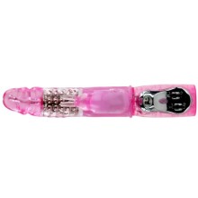 BAILE - VIBRATOR WITH ROTATION AND RABBIT MULTIVE SPEED AND