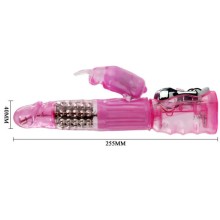 BAILE - VIBRATOR WITH ROTATION AND RABBIT MULTIVE SPEED AND