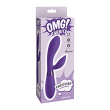 OMG - BESTEVER SILICONE VIBRATOR LILAS