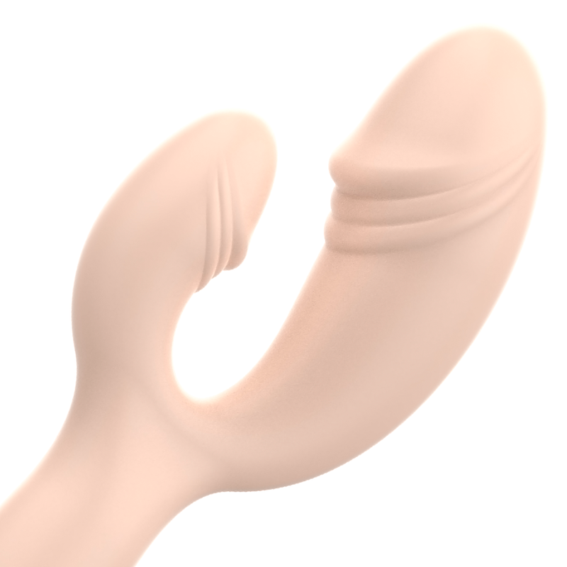 OHMAMA - VIBRADOR CLSSICO DE COELHO FLESH XMAS EDITION