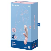 SATISFYER - HOT LOVER VIBRATOR ROSE BEIGE