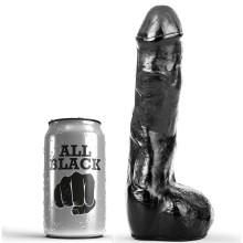 ALL BLACK - PENE REALISTA ANAL 20 CM