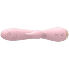 NALONE - MAGIC STICK VIBRATOR MIT KANINCHEN - HELLROSA