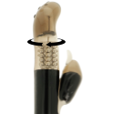 OHMAMA - VIBRATEUR ROTATEUR AVEC STIMULATEUR DELFIN CLITORIS