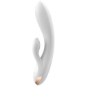 SATISFYER DOUBLE FLEX VIBRATOR APP - BLACK