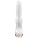 SATISFYER - APLICATIVO VIBRADOR DOUBLE FLEX PRETO