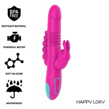 HAPPY LOKY - DONALD DREIFACHE STIMULATION: ANAL, G-SPOT KLITORALE WATCHME WIRELESS-TECHNOLOGIE KOMPATIBEL