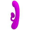 PRETTY LOVE - SINCERE VIBRATOR AND CLITORIS SUCKER PURPLE