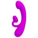 PRETTY LOVE - SINCERE VIBRATOR AND CLITORIS SUCKER PURPLE PRETTY LOVE - SINCERE VIBRATOR AND CLITORIS SUCKER PURPLE