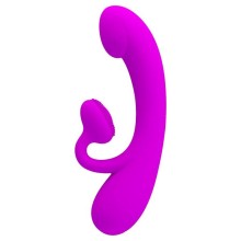 PRETTY LOVE - SINCERE VIBRATOR AND CLITORIS SUCKER PURPLE