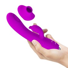 PRETTY LOVE - REGINA WIEDERAUFLADBARER VIBRATOR-SAUGER LILA