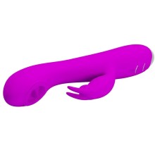 PRETTY LOVE - RACHEL WIEDERAUFLADBARER VIBRATOR MIT LILA SAUGER