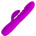 PRETTY LOVE - MELANIE PURPLE RECHARGEABLE RABBIT VIBRATOR