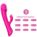 ARMONY - DILDO VIBRATORE CONIGLIO IN SILICONE FUCSIA