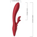 ARMONY - ELK VIBRADOR COELHO CURVADO VERMELHO